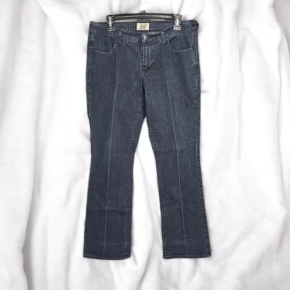 Old Navy Sweetheart‎ Jeans Bootcut Dark Wash Denim Women's Size 12 Blue Stretchy - Picture 1 of 12